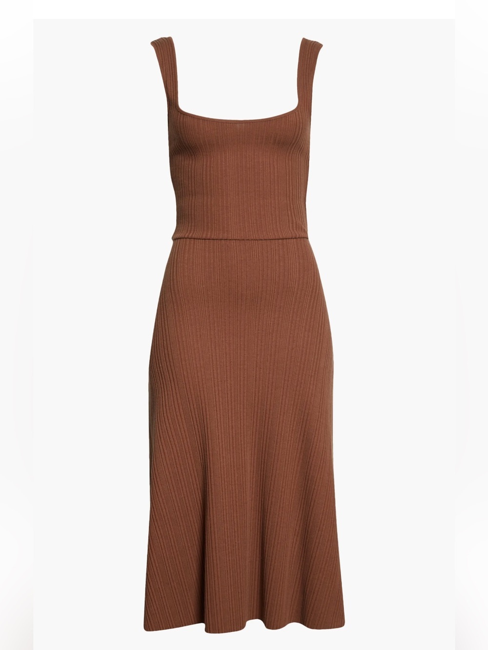 BNWT VINCE Ribbed Sweetheart Neck Tank Dress